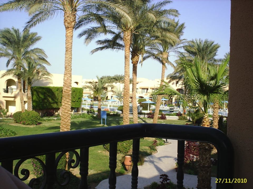 Widok z balkonu Ali Baba Palace Resort