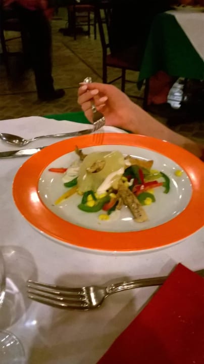 Vorspeise, Salat beim Mexikaner Desert Rose