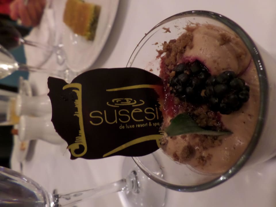 Das Auge isst mit...wird ernst genommen Susesi Luxury Resort