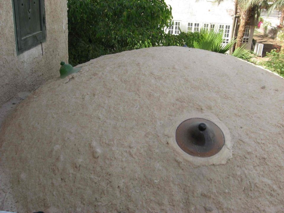 Zimmerdecke aussen Hotel Amar Sina