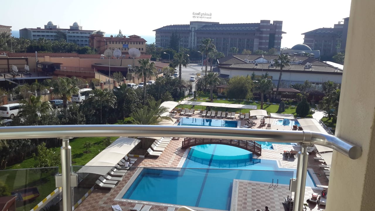 Ausblick  vom Zimmer 307 Hotel Sidekum