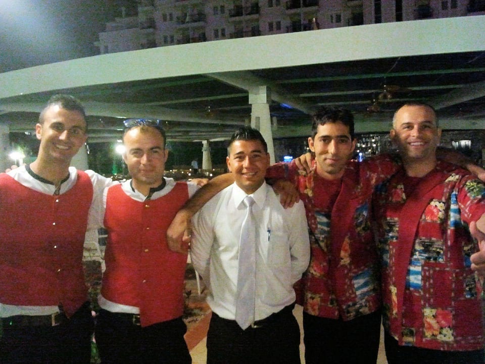 Mitarbeiter Aqua-Pool-Bar Hotel Delphin Imperial