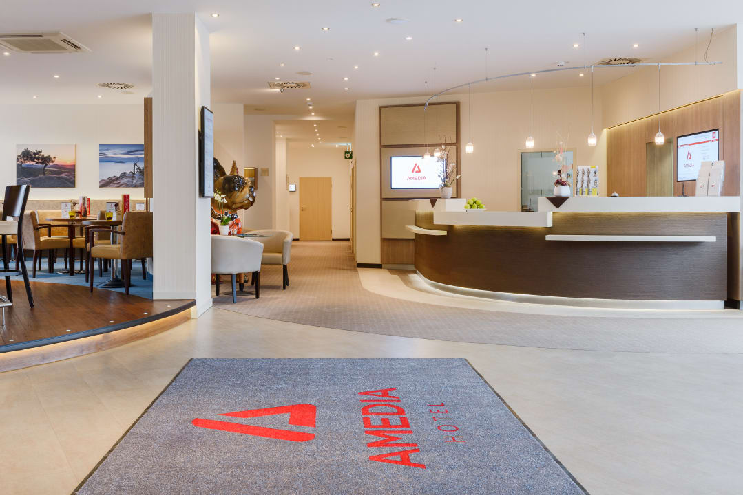 Lobby AMEDIA Hotel Dresden Elbpromenade