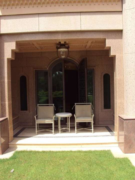 Garten statt Balkon auf Niveau 1 Coral Zimmer Emirates Palace Mandarin Oriental