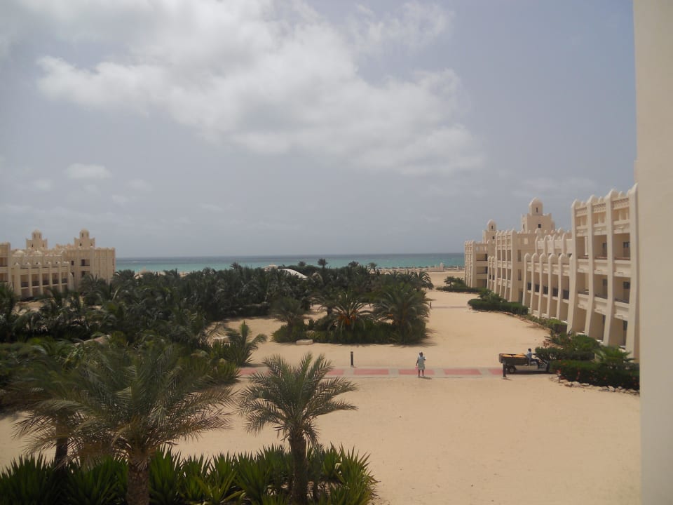 Der Blick vom Balkon Hotel Riu Karamboa