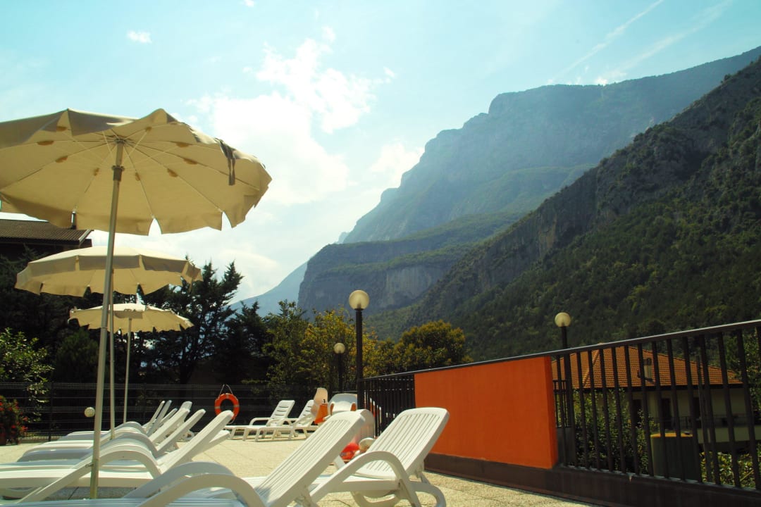 Blick vom Pool Hotel Daino