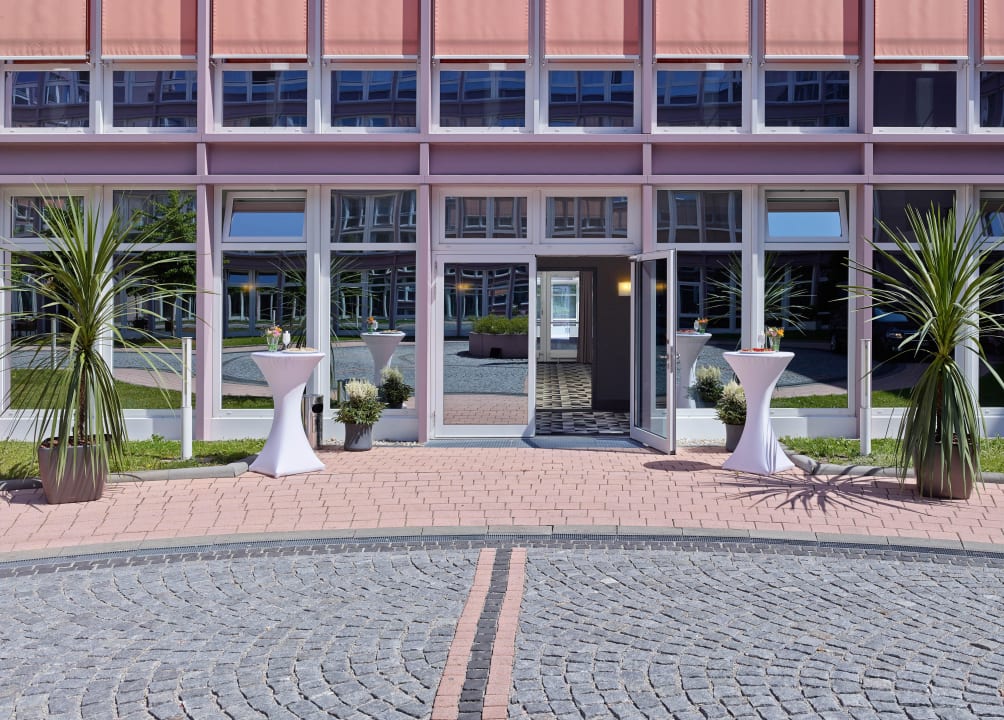 Konferenzbereich Terrasse acom Hotel München