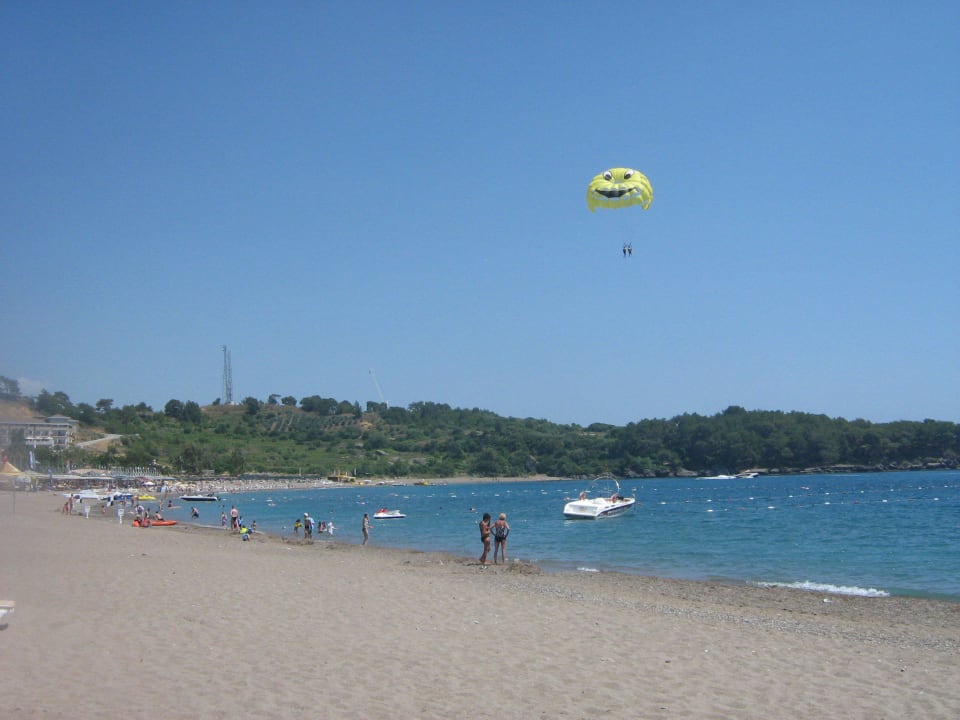 Hoteleigener Strandabschnitt Hotel Gardenia Beach