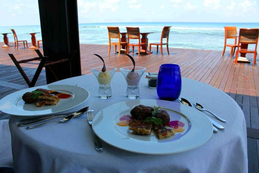 Leckerer Lunch im The Falhumaa The Residence Maldives