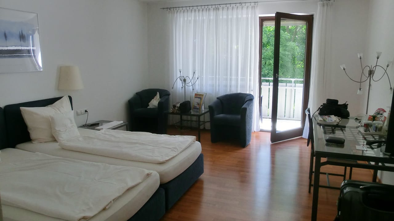 Komfort-DZ für Allergiker mit Balkon Hotel Am Kurpark Späth
