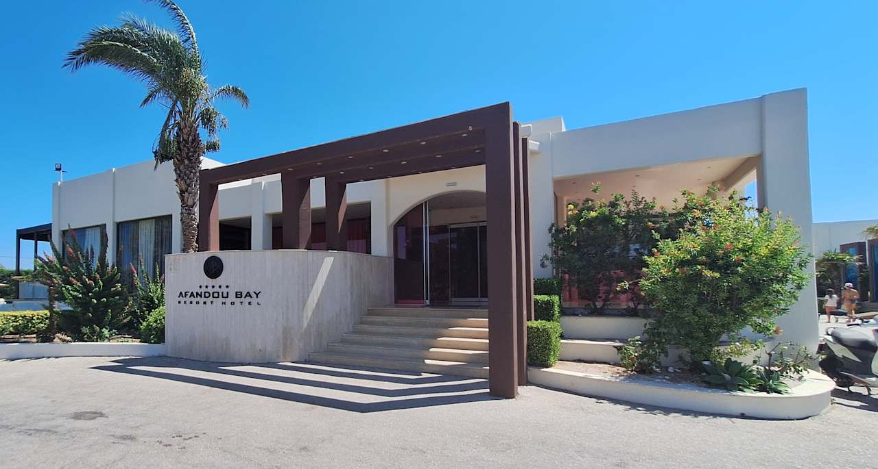 Außenansicht Afandou Bay Resort Suites