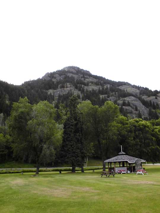 Der Barbecue-Bereich The Rivermount Motel