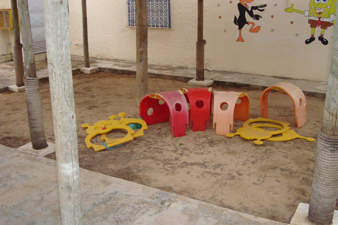 Vor dem Miniclub Omar Khayam Resort & Aquapark