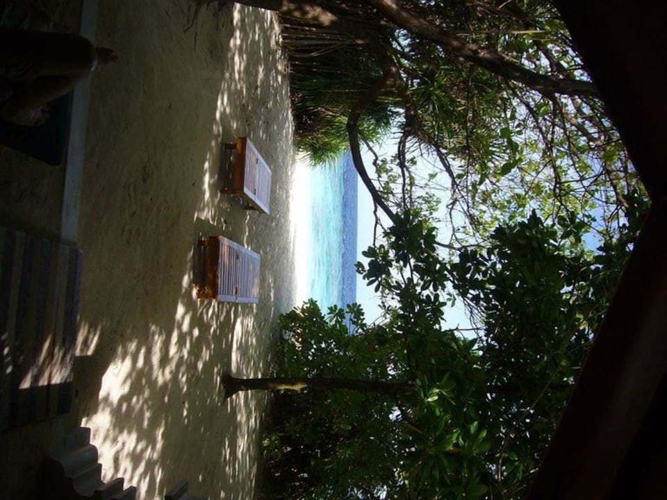 Blick aus dem Bungalow heraus NH Collection Maldives Reethi Resort