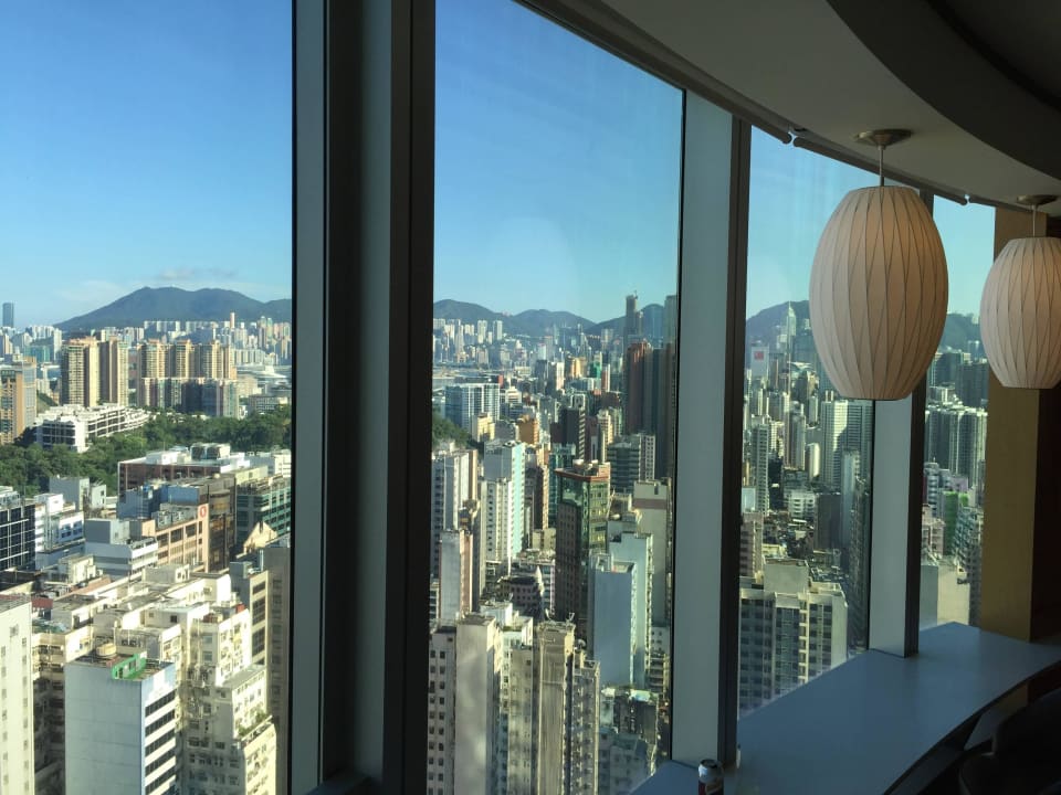 Ausblick aus der Club-Lounge Cordis Hotel