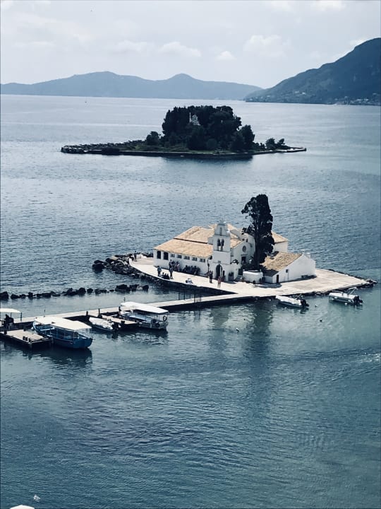 Ausblick Corfu Holiday Palace Hotel