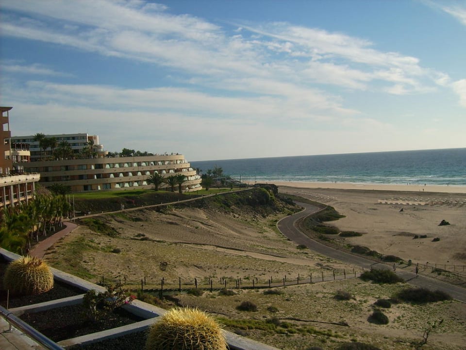 Ausblick auf das andere Iberostar-Hotel Iberostar Selection Fuerteventura Palace