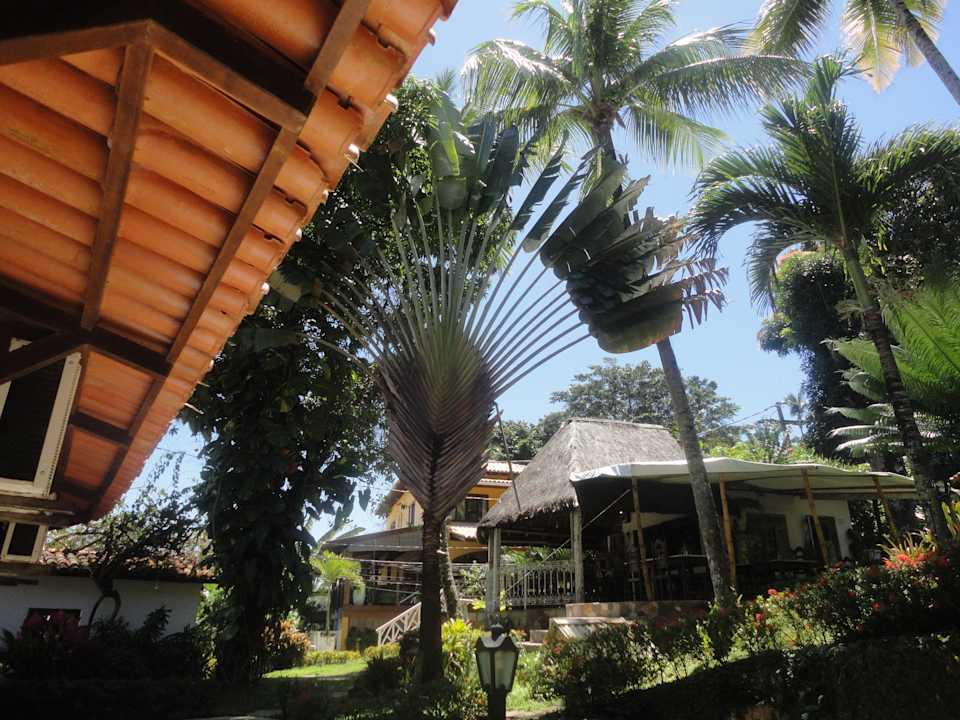 Von Terrasse zum Hotelrestaurant  Hotel Pousada Natureza