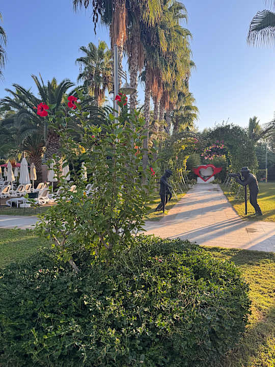 Gartenanlage Belek Beach Resort Hotel