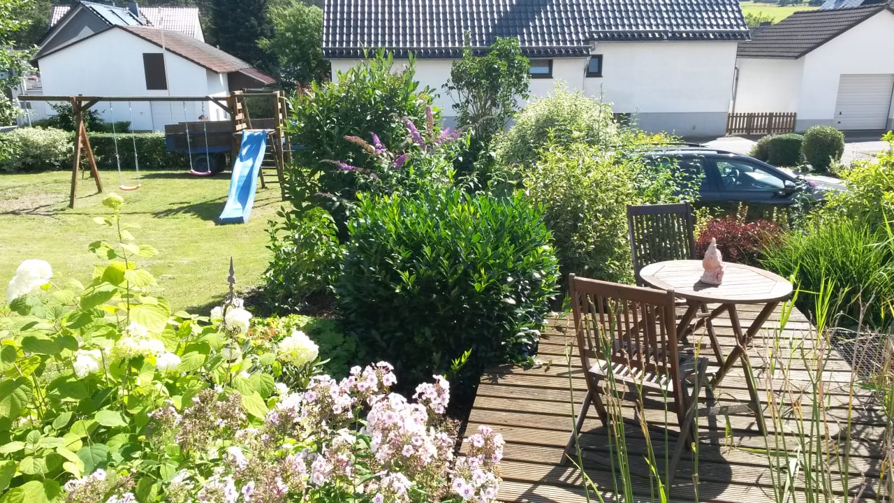 Gartenanlage Ferienwohnung Martina