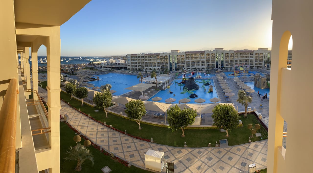 Ausblick Pickalbatros White Beach Resort - Hurghada