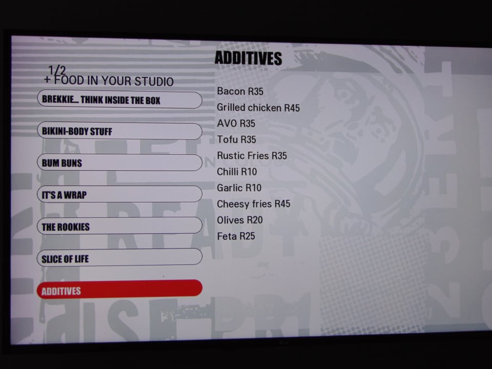 Gastro Radisson RED Cape Town