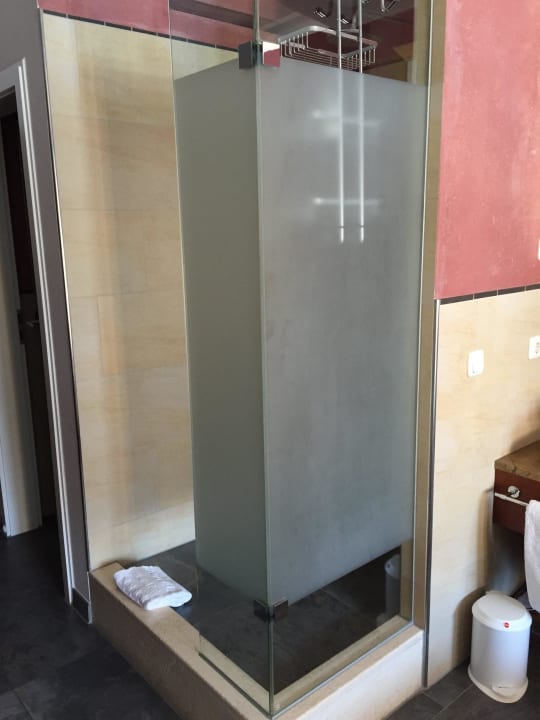 Dusche im Einzelzimmer Hotel Sterr