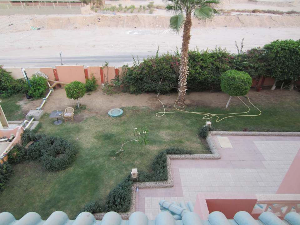 Aublick vom Zimmer Pickalbatros Aqua Park Resort - Hurghada