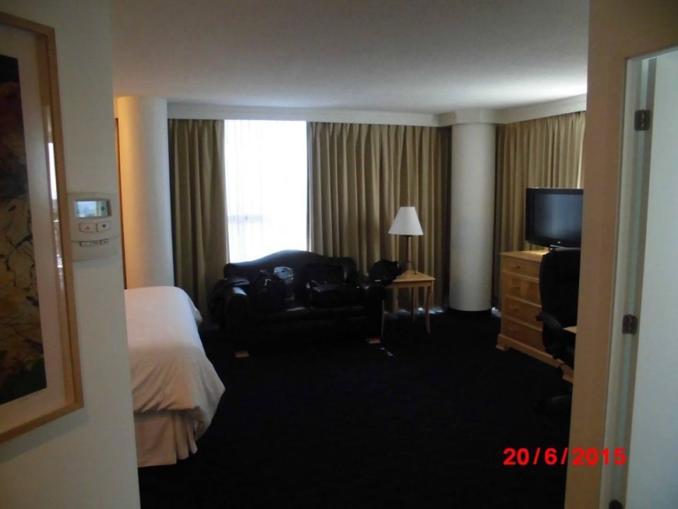 Zimmerblick Hotel Sheraton Vancouver Wall Center