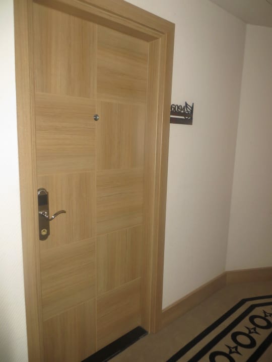 Unsere Zimmertür Hotel Delphin Imperial