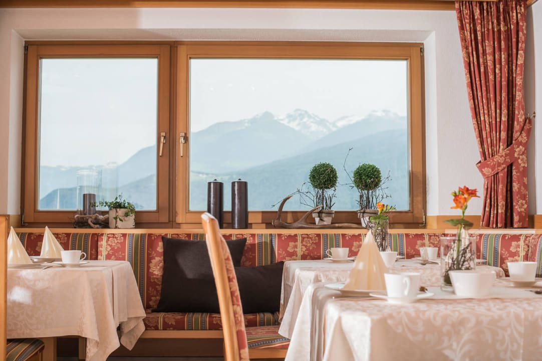 Speisesaal - Frühstück mit Ausblick Garni Hotel Hochgruber