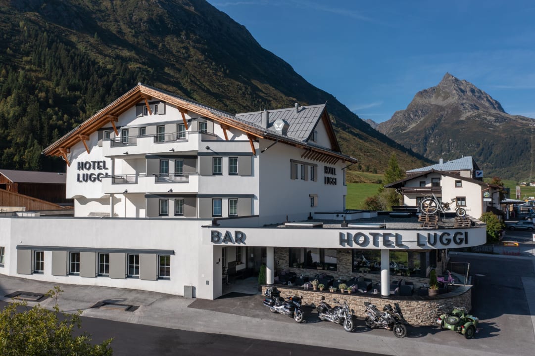 Außenansicht Hotel Luggi