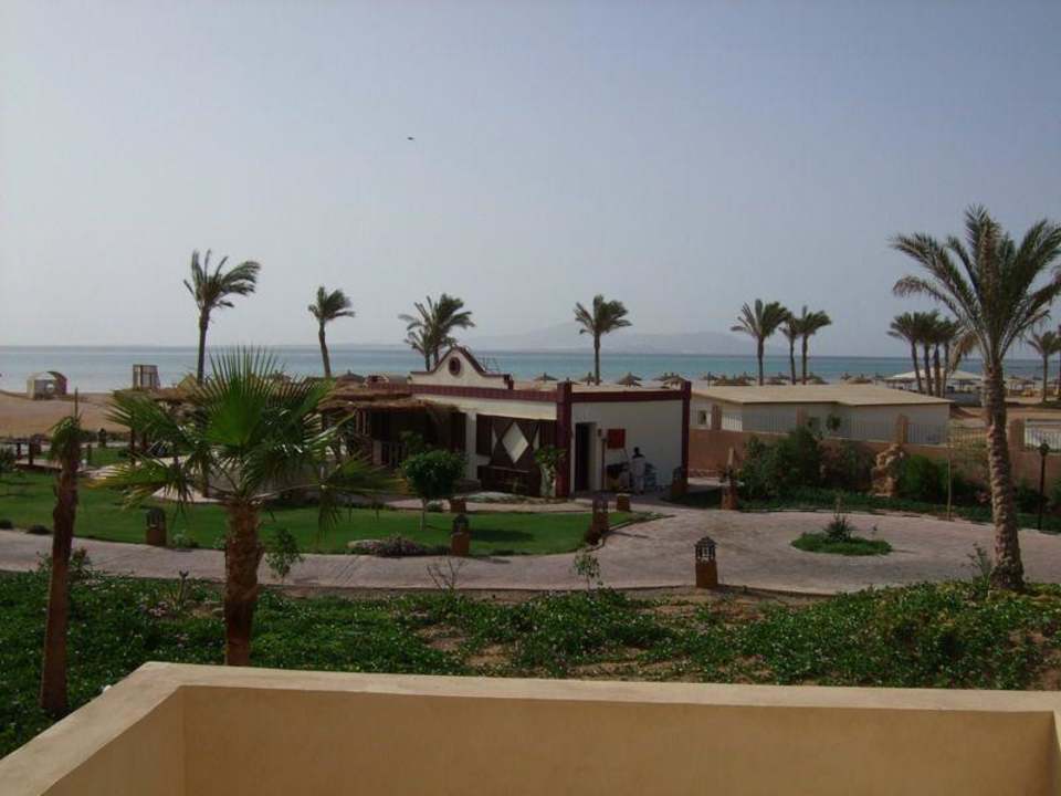 Aussicht vom Balkon Regency Plaza Aqua Park & Spa