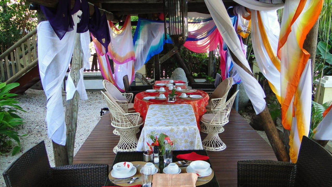 Frühstücksplatz Villa Seewoo