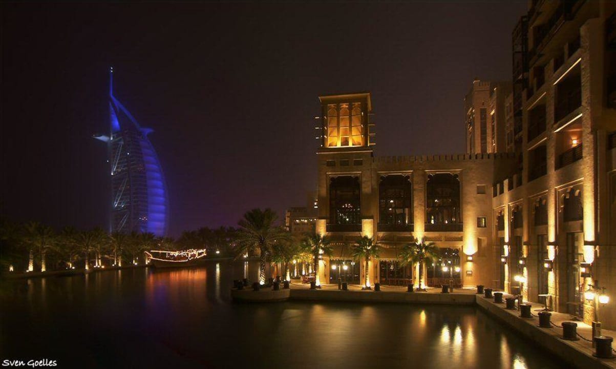 Blick auf's Burj al Arab Jumeirah Al Qasr