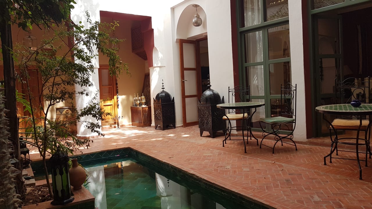 Ausblick Hotel Riad Tafilag