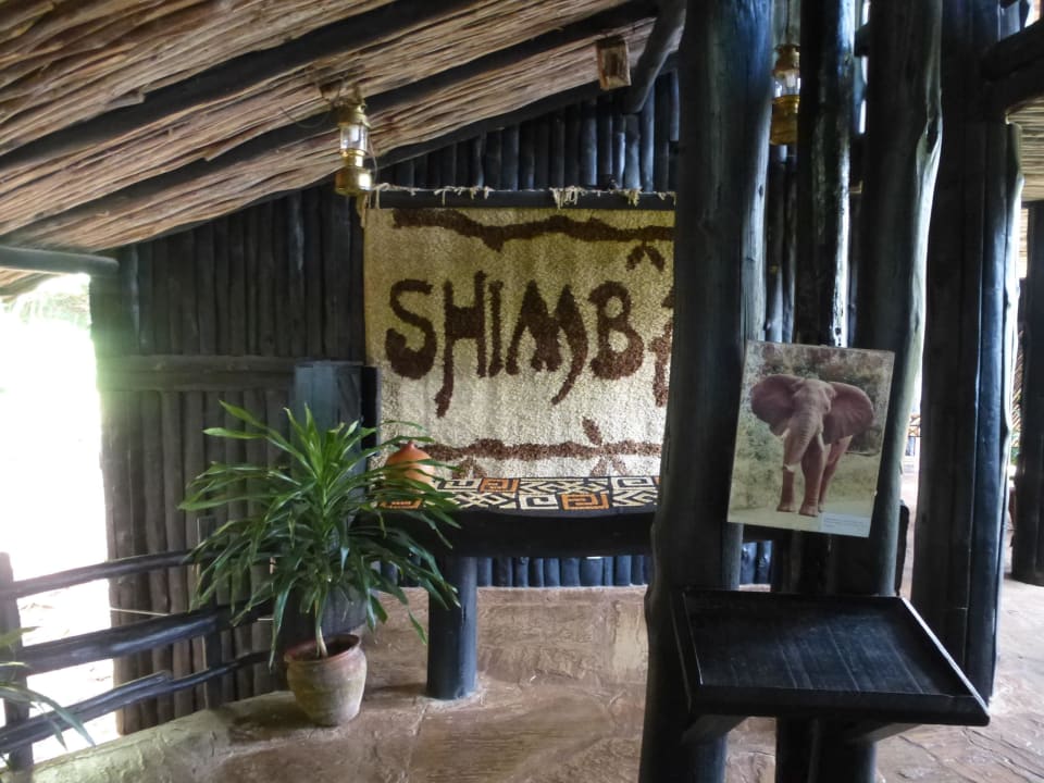 Im Eingansbereich Shimba Hills Lodge