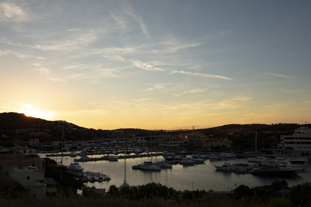 Ausblick Grand Hotel in Porto Cervo