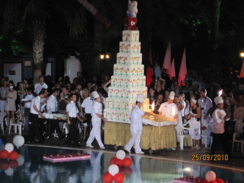 Torte am Galaabend Delphin Deluxe Resort