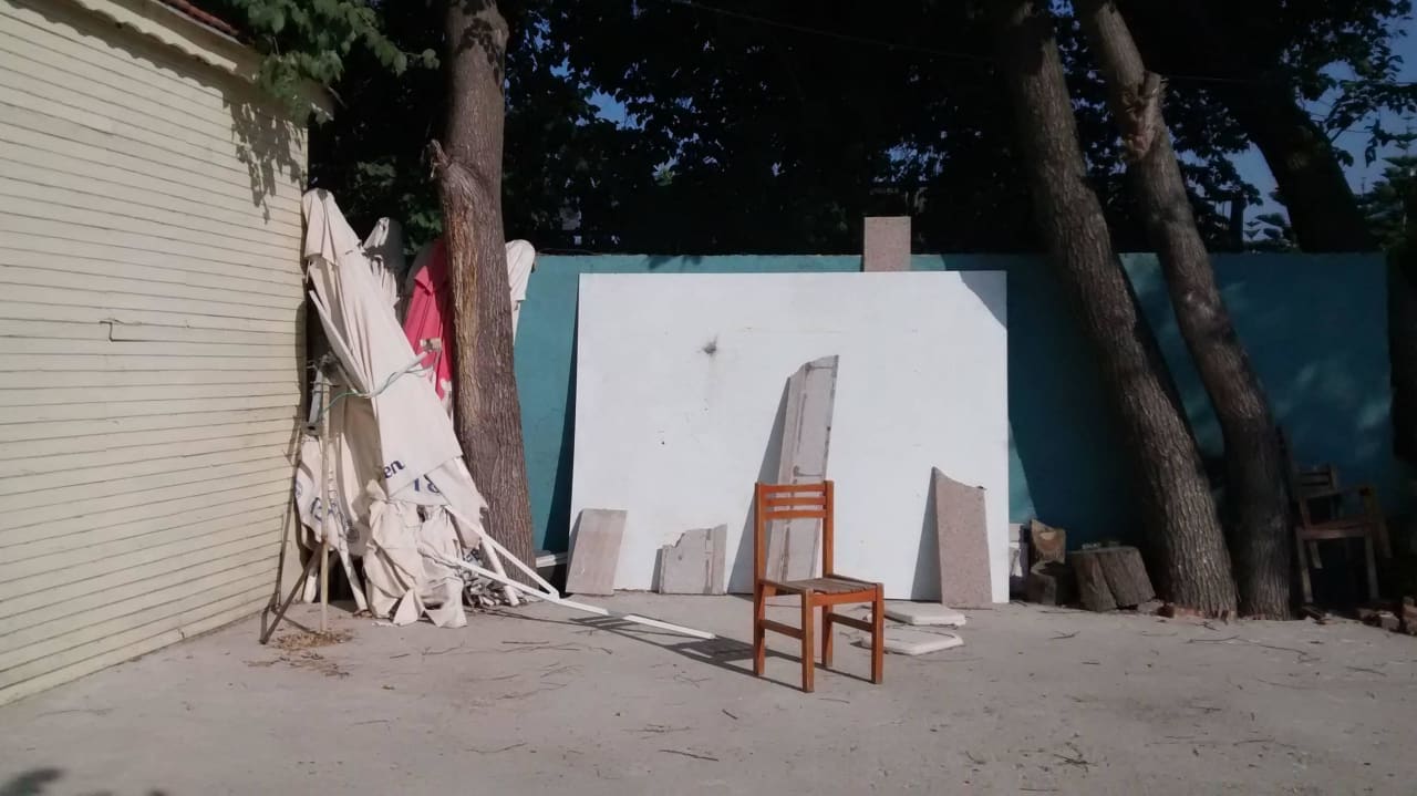 Innenanlage des Hotels Hotel Andiz Beach