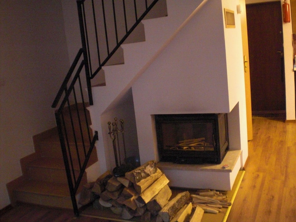 "Der Kamin durfte natürlich auch nicht fehlen" Pelikan Resort