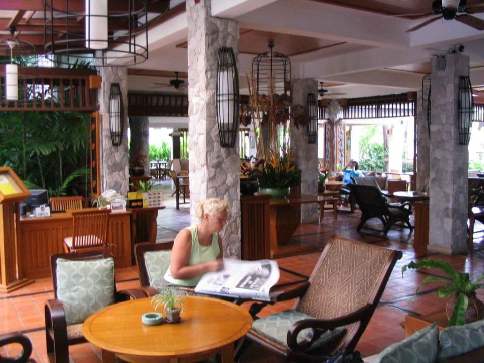 Empfangsbereich Woodlands Hotel & Resort