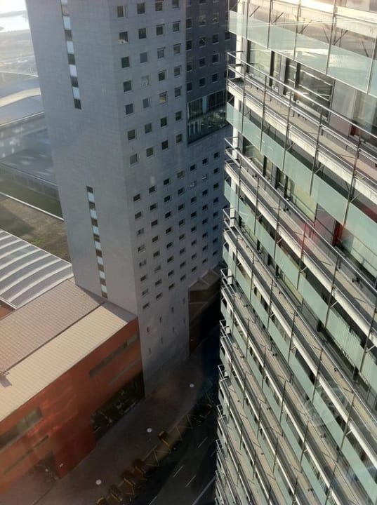 Vistas desde el piso 19 Hotel Barcelona Princess