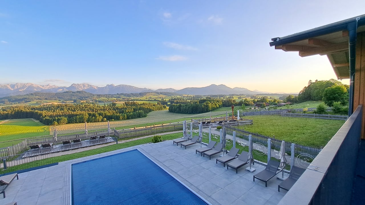 Ausblick PANORAMA Allgäu-Spa-Resort