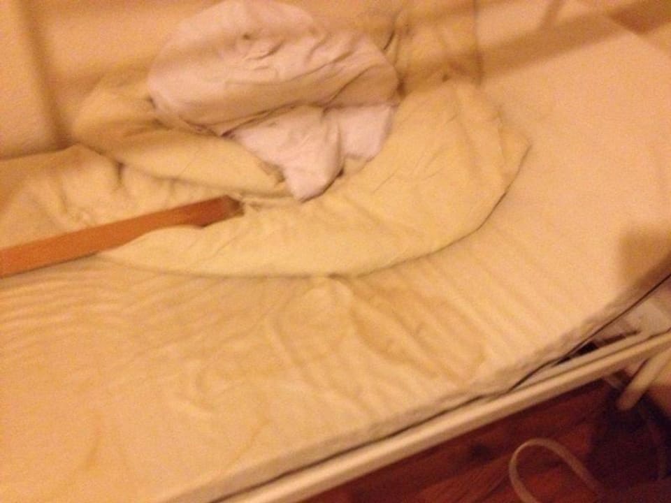 Bei unserer Ankunft Hotel Casa Rossa