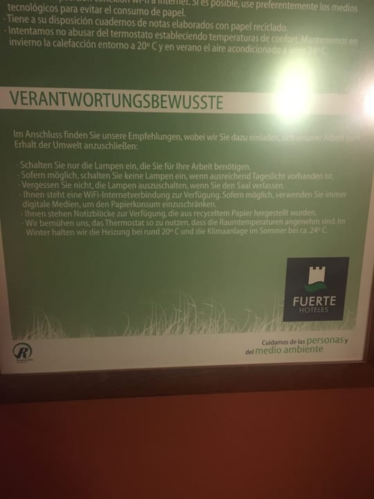 Die machen sich Gedanken Fuerte Costa Luz (Fuerte Conil-Resort)