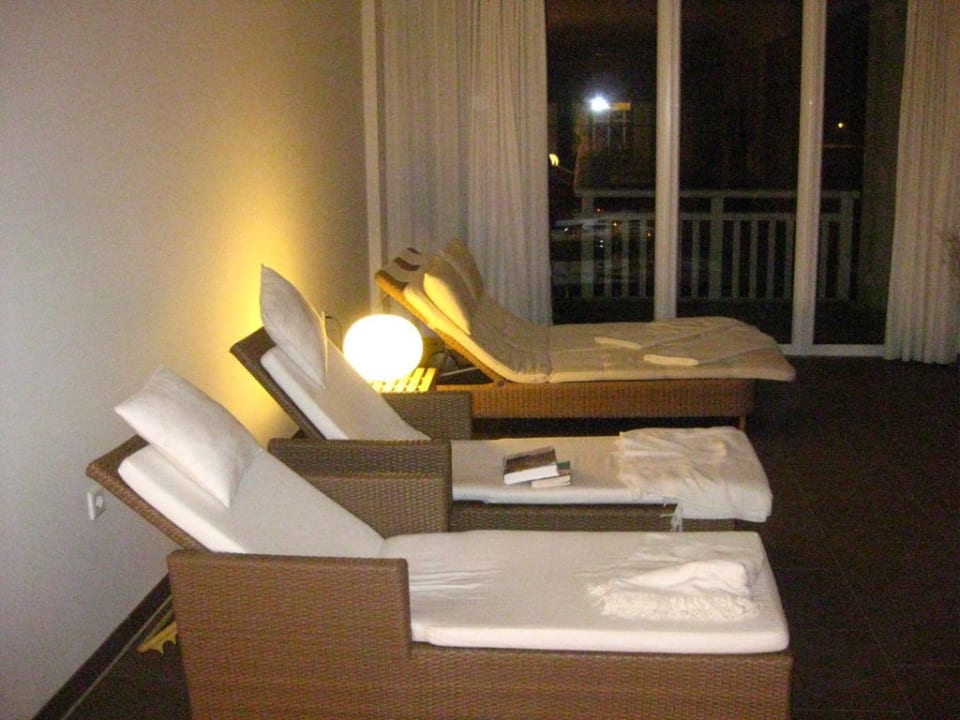 Ruhebereich im Spa Precise Resort Hafendorf Rheinsberg