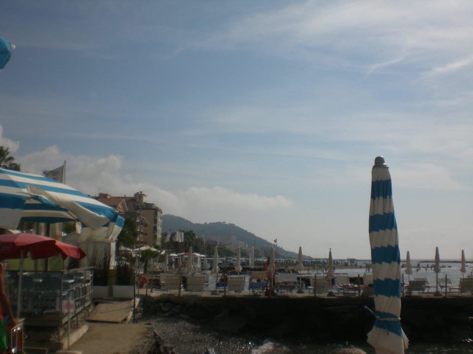 Blick vom Strand Hotel Splendid