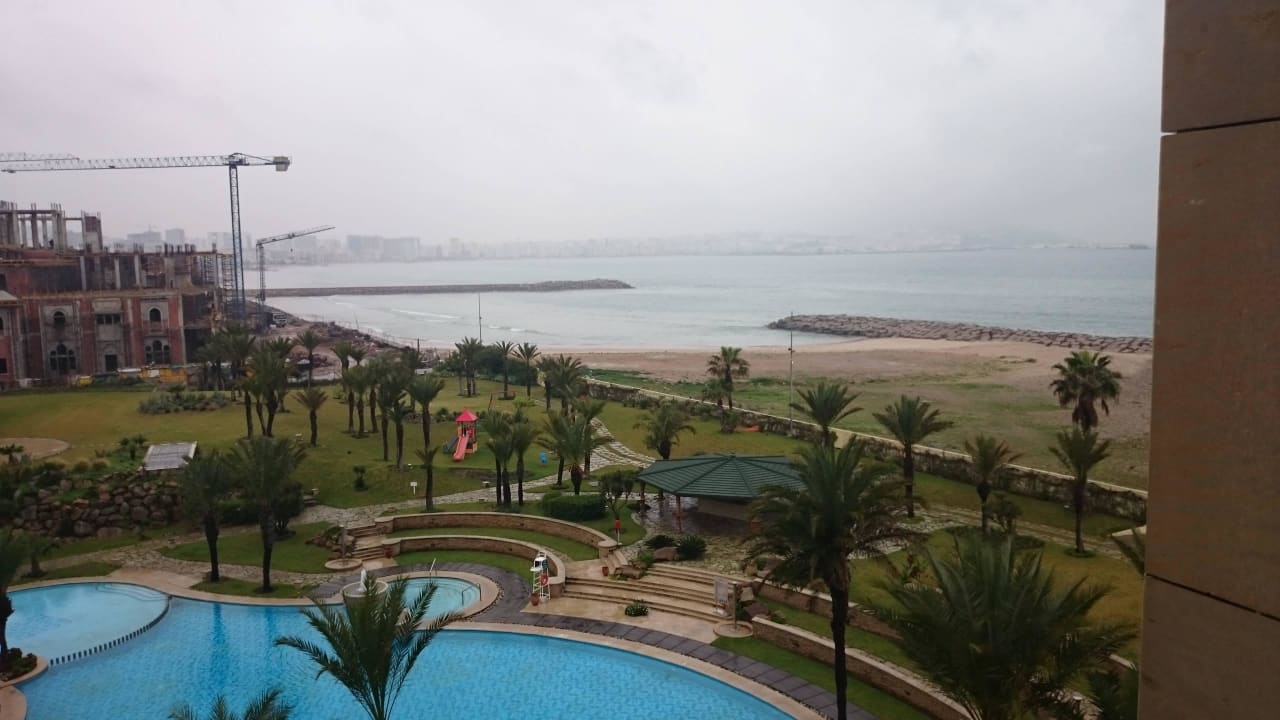 Blick Richtung Tanger Mövenpick Hotel & Casino Malabata Tanger