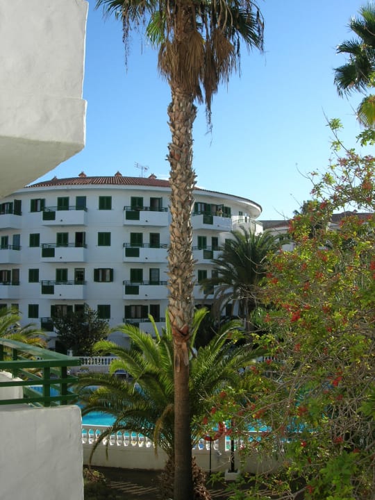 Blick von unserem Balkon -> Richtung Pool Servatur Playa Bonita